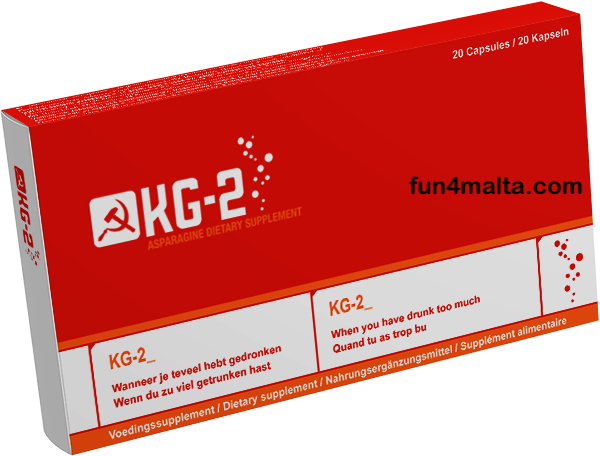 KG-2 - Helps - for fast alcohol breakdown !