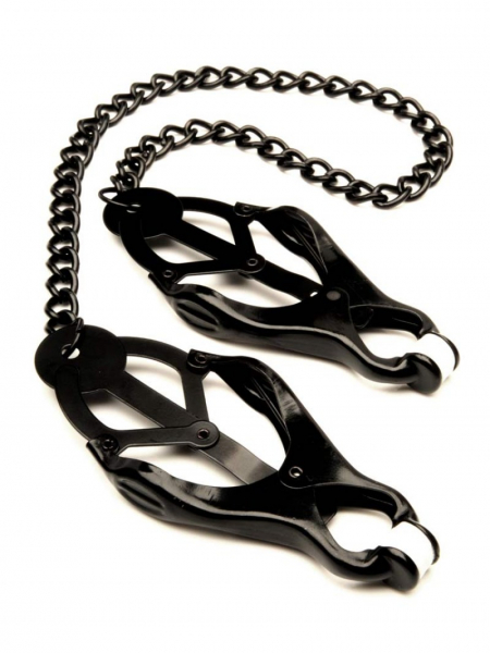 Mr.Fist Japanese Clover Nipple Clamps, black