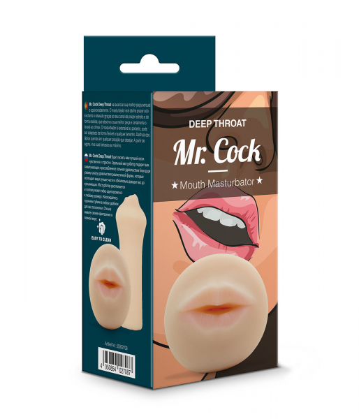 Mr.Cock Deep Throat Mouth Masturbator