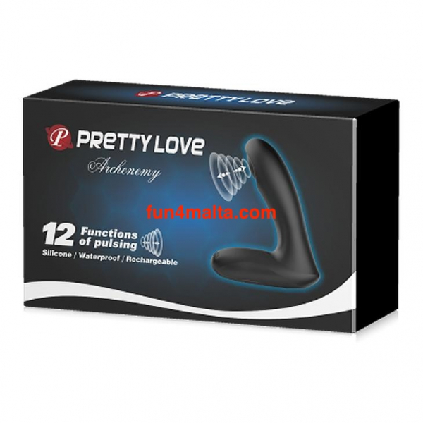 PRETTY LOVE - Archenemy Prostate Massager -rechargeable & waterproof-