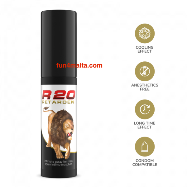 R 20 Retarden Intimate Spray for Men