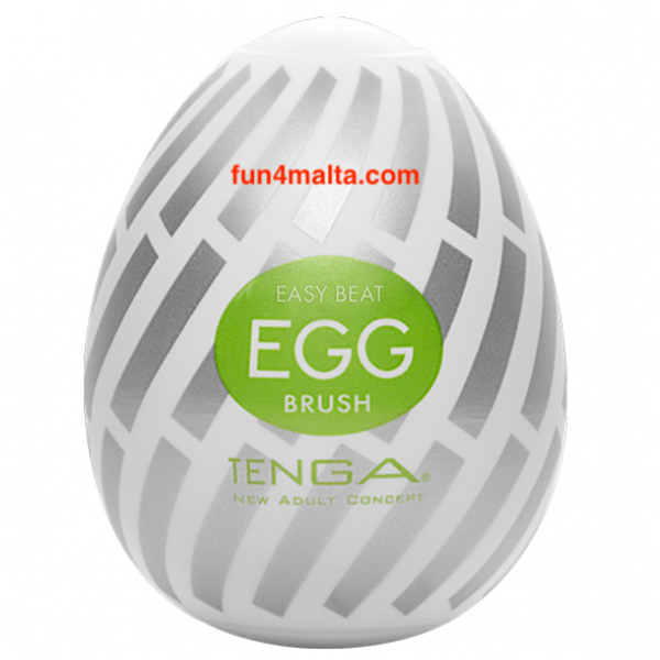 Tenga Brush - Egg Shaped Male Masturbator