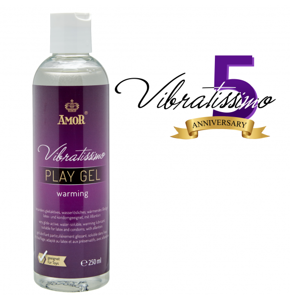 Amor Vibratissimo Play Gel warming 250 ml. - Copy