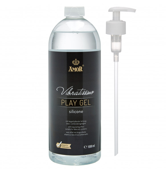 Vibratissimo Play Gel Silicone 1000 ml. - Copy