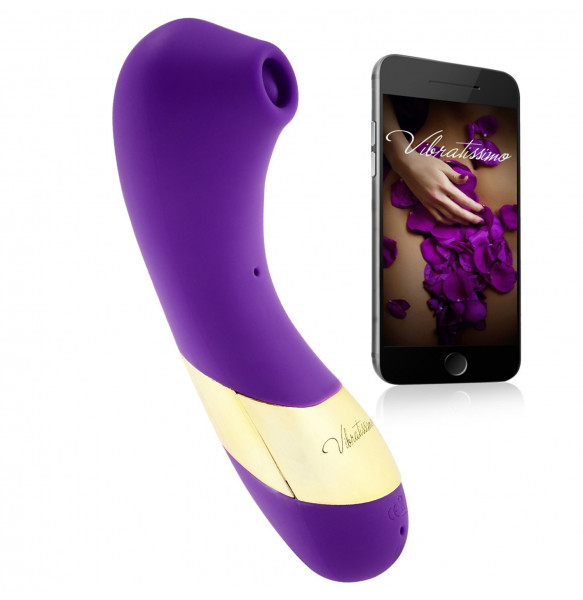 Vibratissimo Secret Kiss + Licker, purple