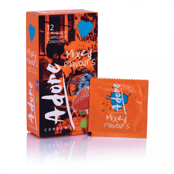 Adore Flavours Condoms  12 pcs.