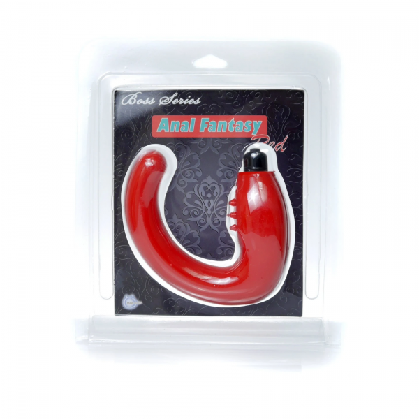 Anal Fantasy Prostate Massager, red