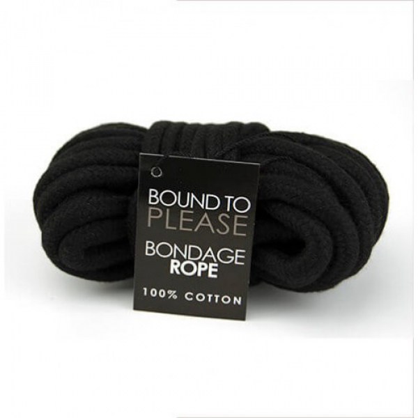 Bondage Rope black  10 meter