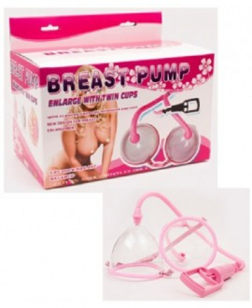 Twin Cups Breast Pump