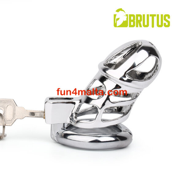 BRUTUS SPIDER - Steel Chastity Cage