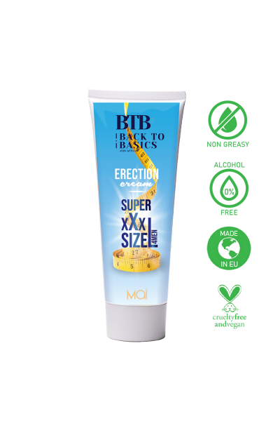 BTB Erection Cream - Super XXX Size4Men