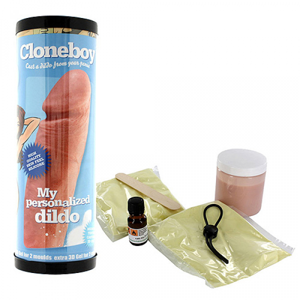 Cloneboy Cast Your Own Silicone Dildo Kit, flesh