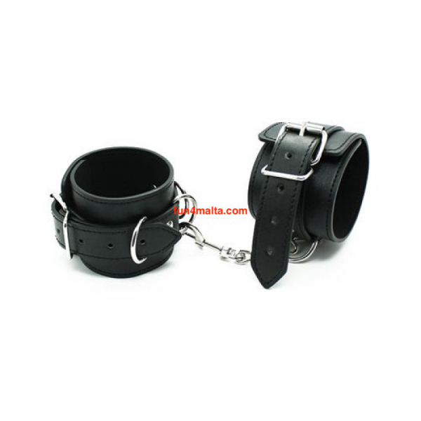 Cuffs for hand and ankle, black