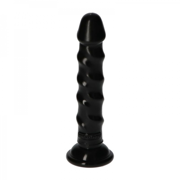 Dildo Ugo, black - made in Italy