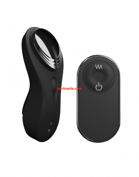 Dorcel Discreet Vibe Panty Vibrator with Remote Control, black - waterproof & rechargeable - Price Cut -