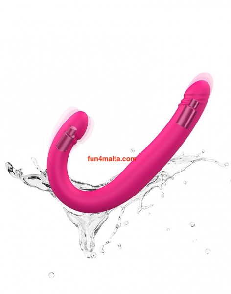 Dorcel - Orgasmic Double Do - Double Vibrating Dildo, pink - waterproof and rechargeable