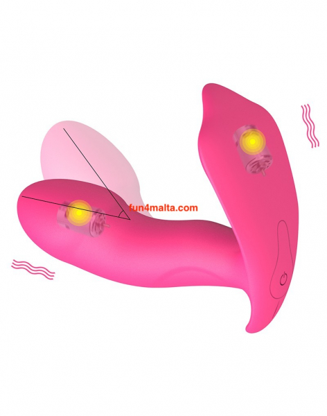 Dorcel Secret Clit - Remote controlled G-spot and clitoral stimulator incl. voice control and heating function