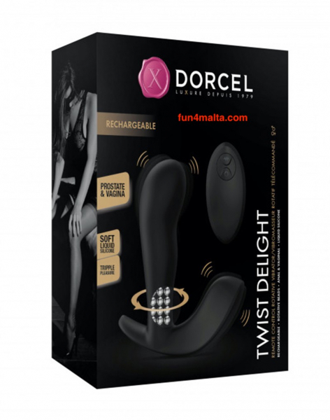 Dorcel - Twist Delight. Vibrating Plug for him & her