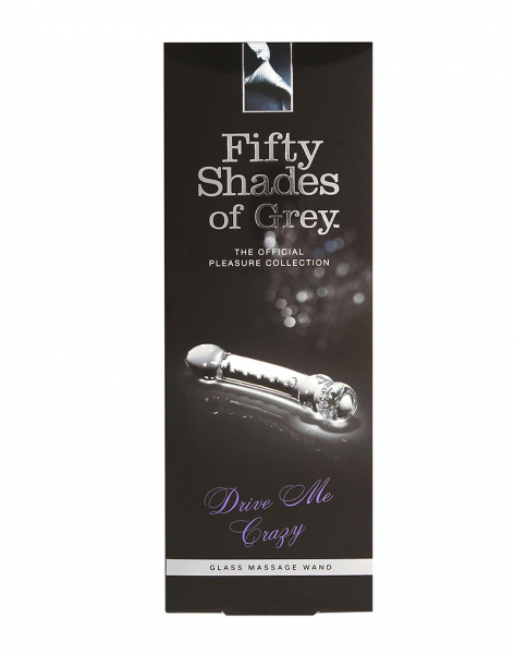 Fifty Shades of Grey Drive Me Crazy Glass Massage Wand