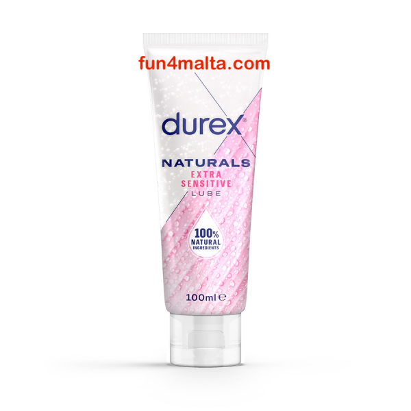 Durex Naturals ExtraSensitive Lube 100 ml.