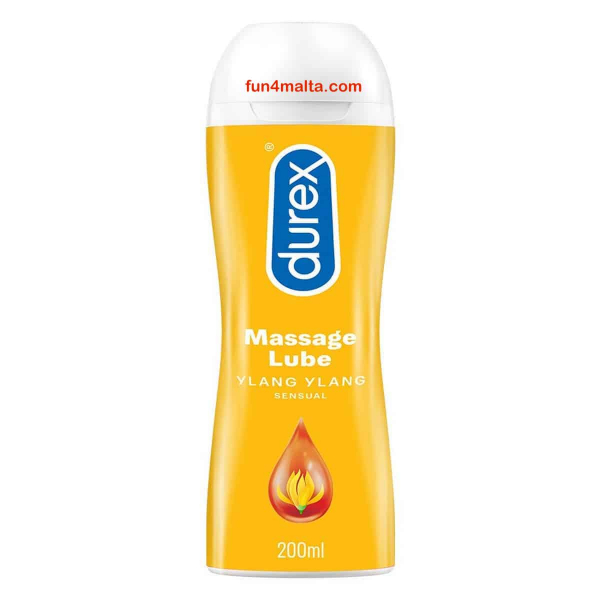 Durex Massage Lube Ylang Ylang. 200 ml.  - Sensual - 200 ml.