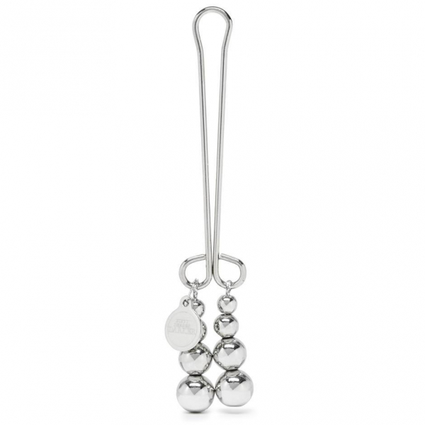 Fifty Shades of Darker Grey  Just Sensation Beaded Clitoral Clamp