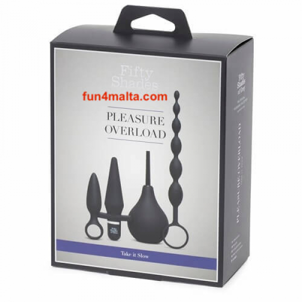 Fifty Shades of Grey Pleasure Overload Take It Slow Anal Beginners Kit