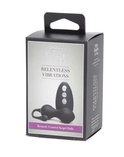 Fifty Shades of Grey Relentless Vibrations Remote Controlled Kegel Balls - rechargeable -