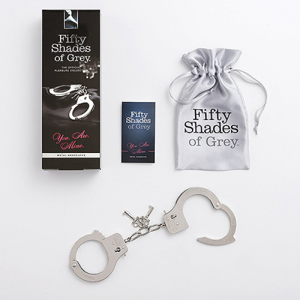 Fifty Shades of Grey - You Are Mine  Metal Handcuffs