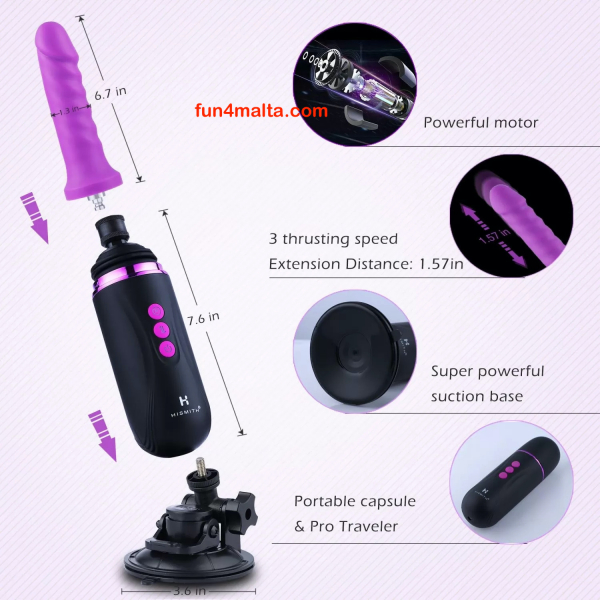 Hismith Capsule - Hand-Held Premium Sex Machine With KlicLok System & App Control