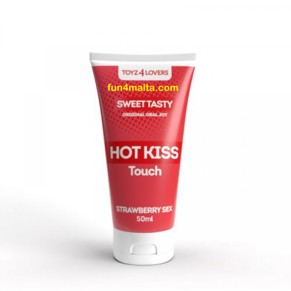 Hot Kiss Touch Strawberry Lube 50ml.