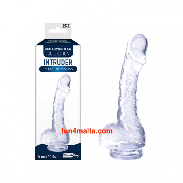 Ice Crystal Collection - Intruder 4" Realistic Dildo