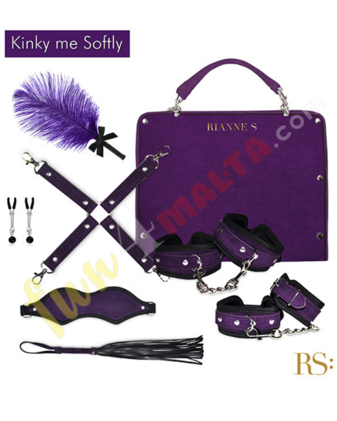 Kinky Me Softly - professional BDSM Set, purple