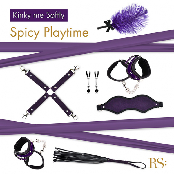 Kinky Me Softly - professional BDSM Set, purple