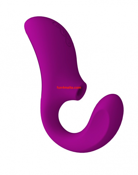 LELO Enigma™ Dual Stimulation Sonic Massager, Deep Rose - waterproof -