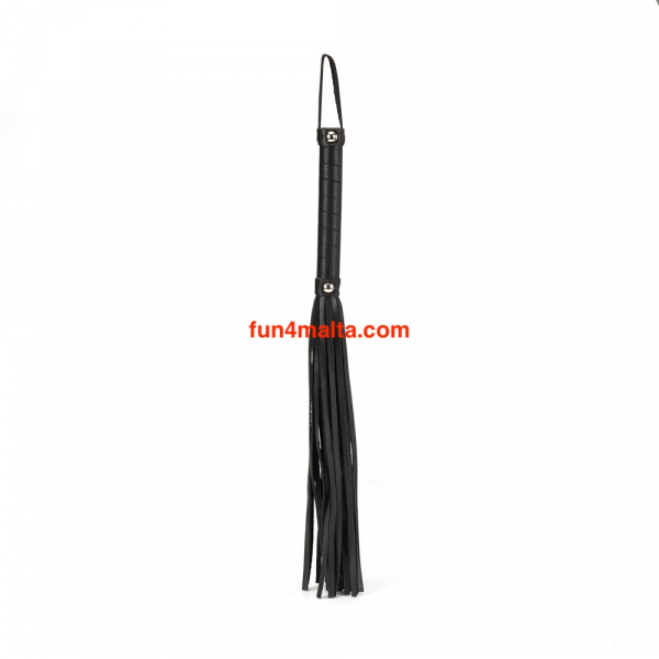 Liebe Seele Recycled Leather Flogger, black