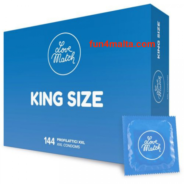 Love Match XXL Condoms  144 pcs.