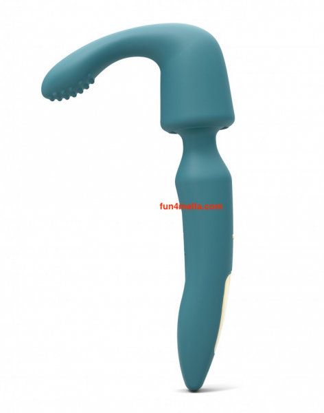 Love to Love - R-Evolution Wandmassager with 2 Attachments,teal me (blue)