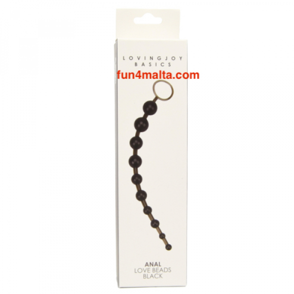 Lovingjoy Basics - Anal Love Beads, black