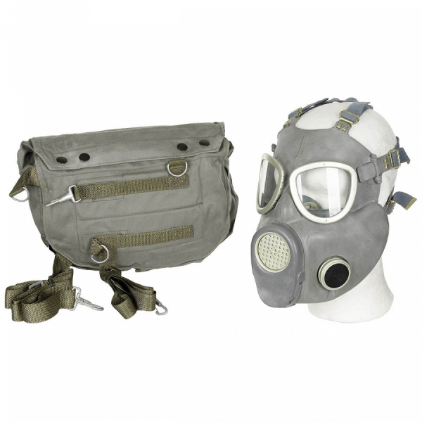 MP4 gas mask with bag