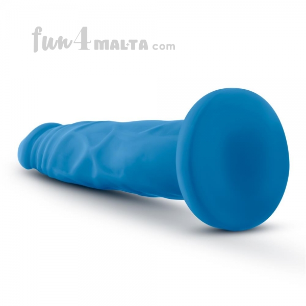 Neo 7,0 ich Dual Density Cock With Balls, blue