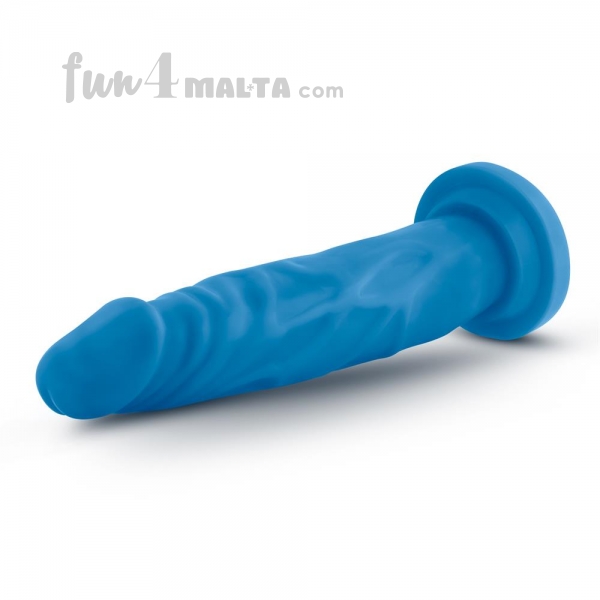 Neo 7,0 ich Dual Density Cock With Balls, blue