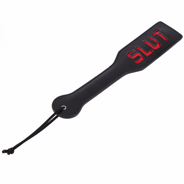 Spanking Paddle Slut, black