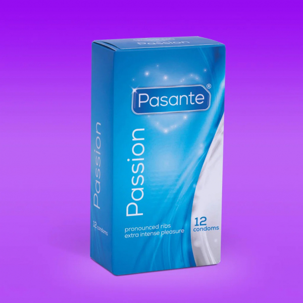 Pasante Passion - the condom with some extra fun 12pcs.