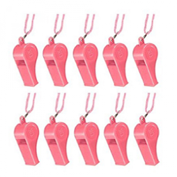 Pink Whistle 10 pcs.