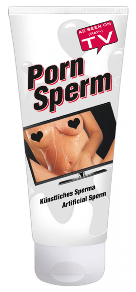 Porn Sperm - artificial sperm lube