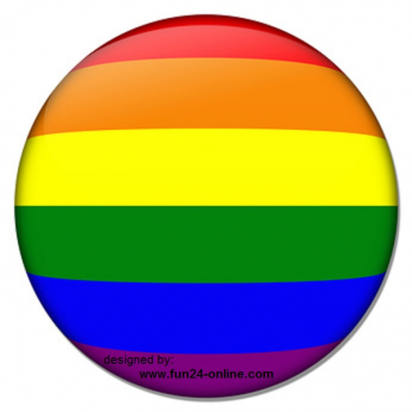 Rainbow Mousepad, round