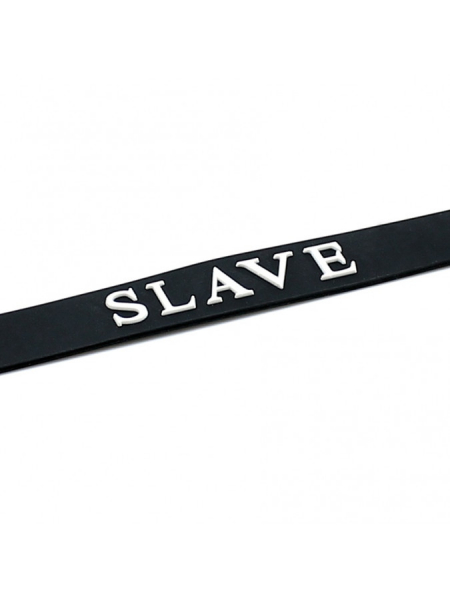 Rimba Silicone Collar, black - Slave