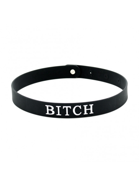 Rimba Silicone Collar, black - Bitch