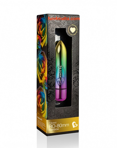 Rocks Off - RO-80mm Rainbow Bullet Vibrator